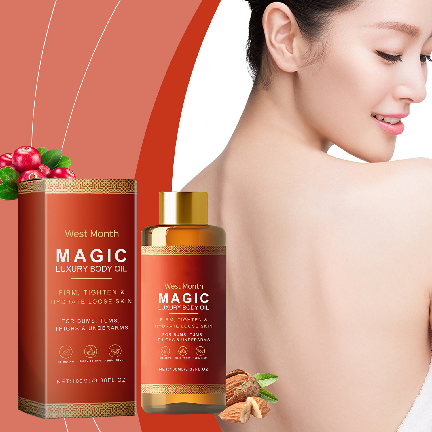 Soothing Body Oil – Natural Blend for Dry &amp; Sensitive Skin UK