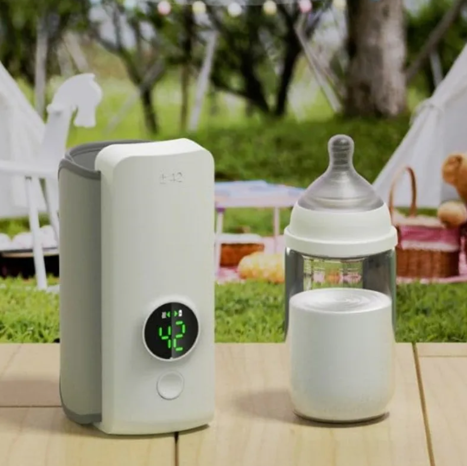 Portable Wireless Baby Bottle Warmer – USB Rechargeable Travel Milk Warmer UK