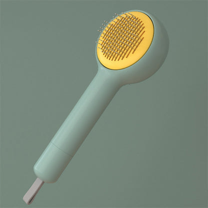 Self-Cleaning Needle Comb for Hair Removal