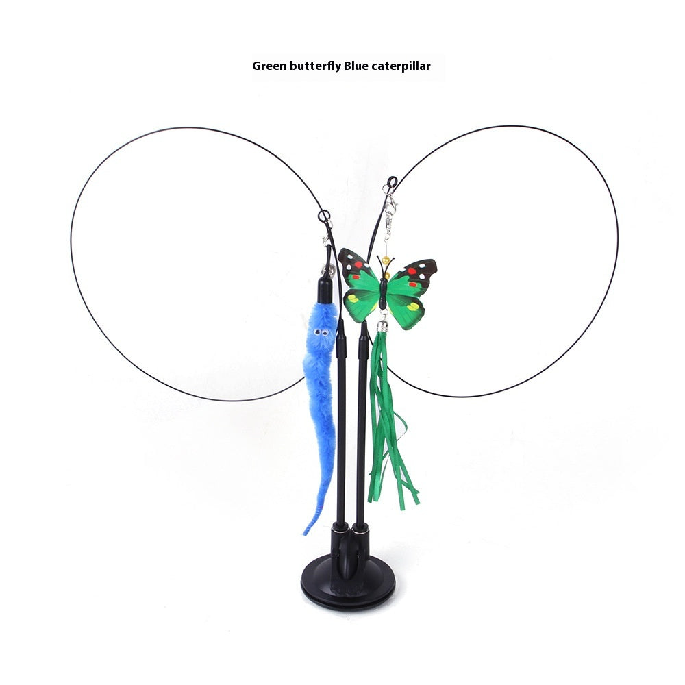 Cat Suction Cup Teaser Toy – Interactive Play Toy for Cats UK