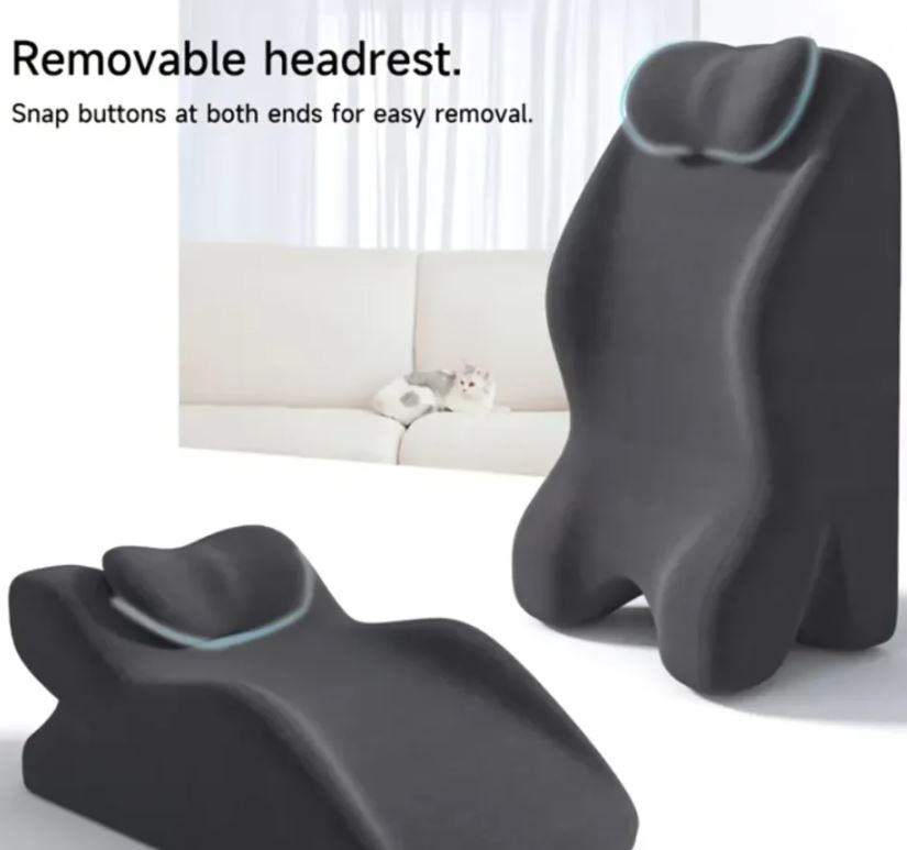 Soft Low Loft Pillow for Neck Pain Relief