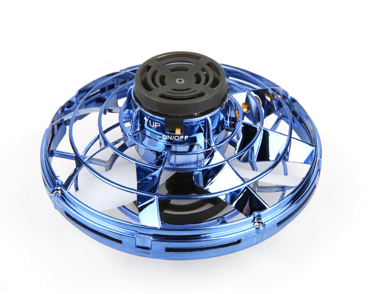 Mini Fingertip Gyro Drone – LED UFO Spinner Toy for Kids UK
