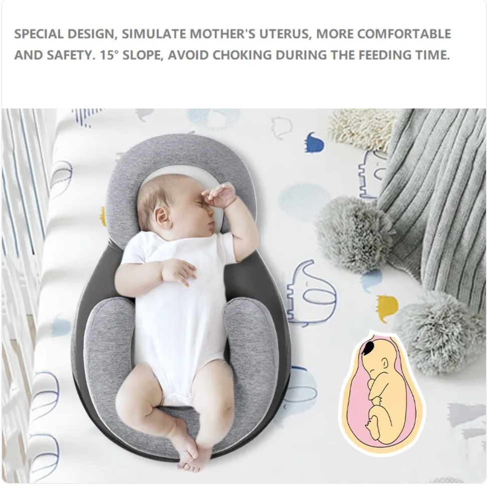 Baby Anti-Spit Up Pillow – Memory Foam Incline Pillow for Newborns UK