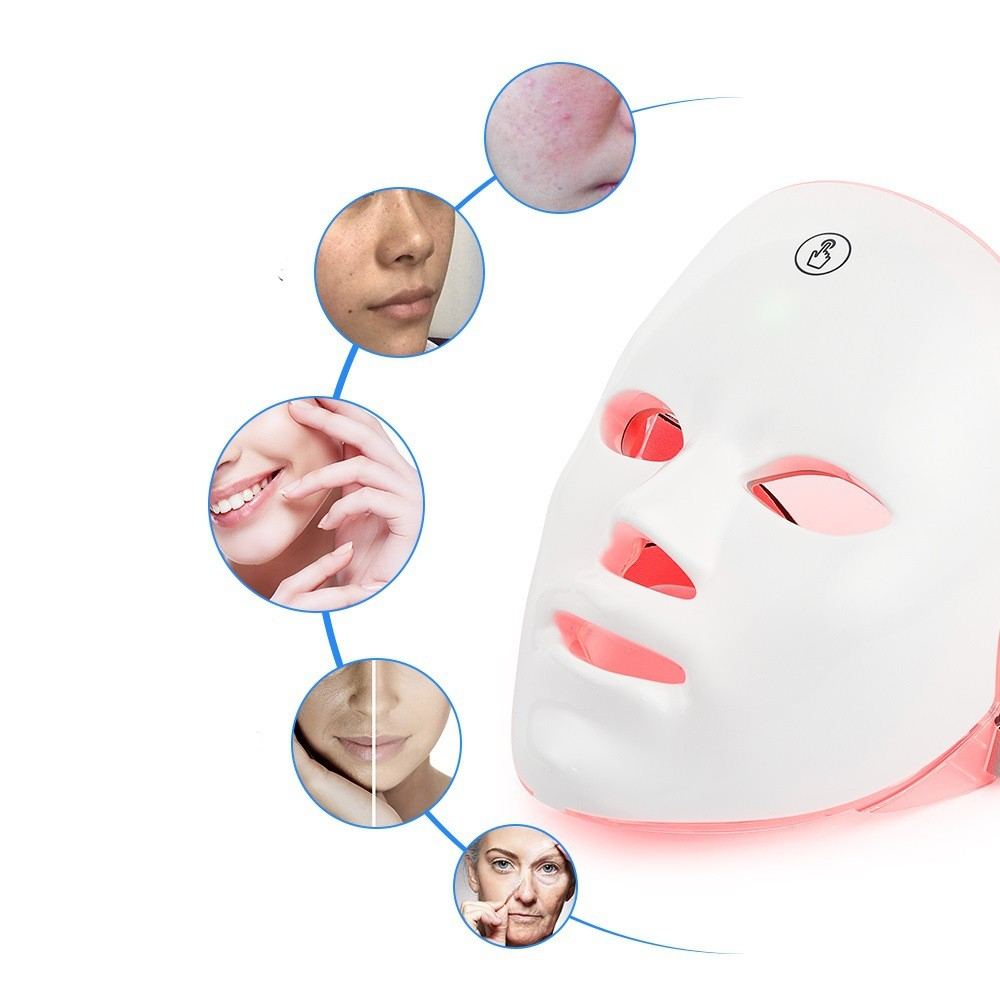 Skin Rejuvenation Facial Beauty Device – LED Light Therapy Tool UK