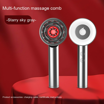 Comb Scalp Massager – Soft Bristle Head Massage Comb UK