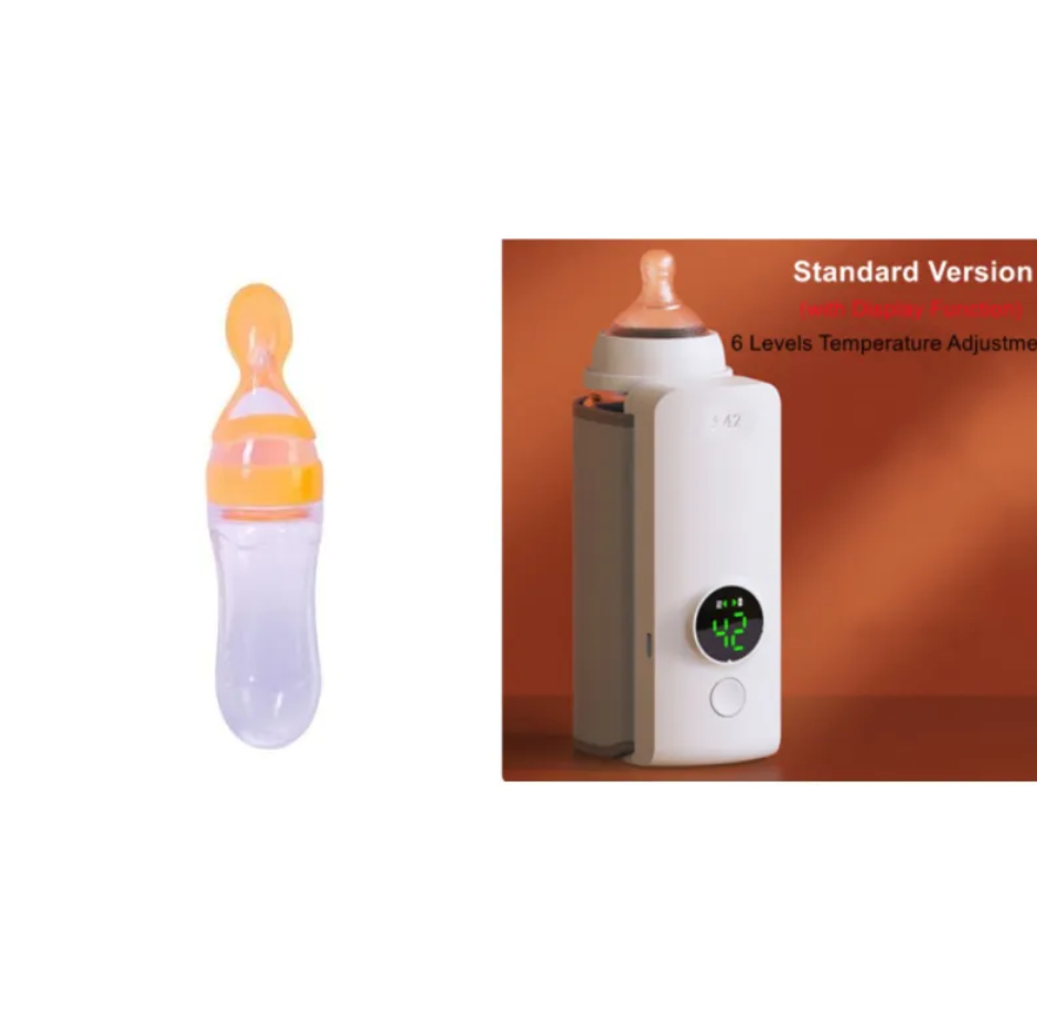 Portable Wireless Baby Bottle Warmer – USB Rechargeable Travel Milk Warmer UK