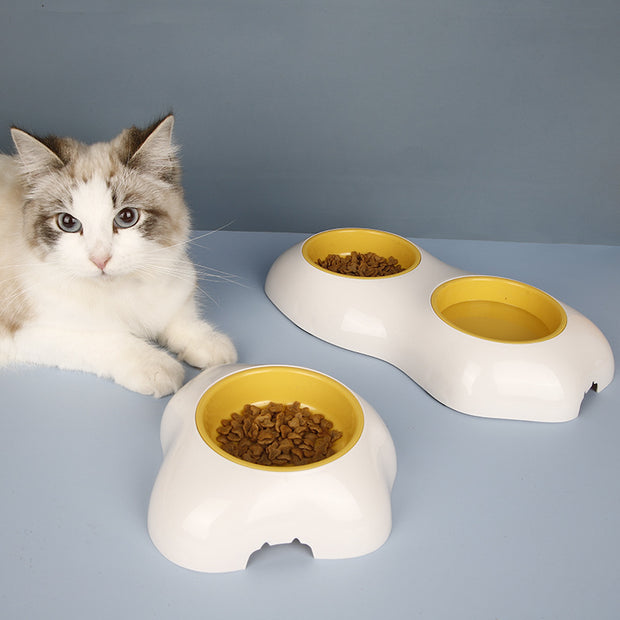 Egg-shaped Pet Bowl Drinking Water