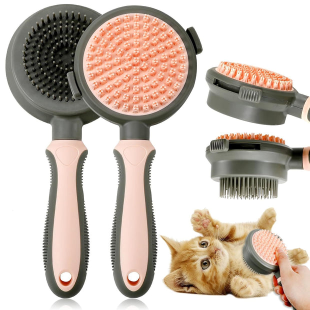 2 In 1 Double Side Cat Brushes For Indoor Cats