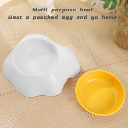 Egg-Shaped Bowl for Pets