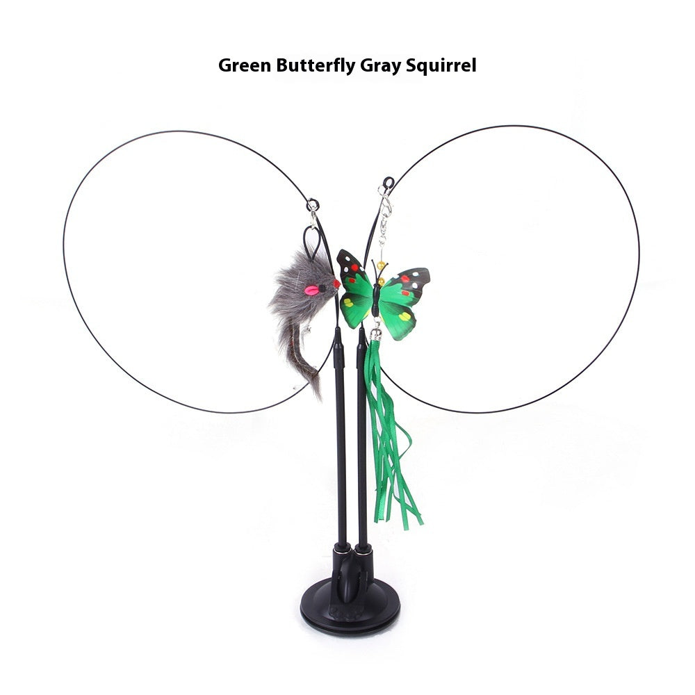 Cat Suction Cup Teaser Toy – Interactive Play Toy for Cats UK