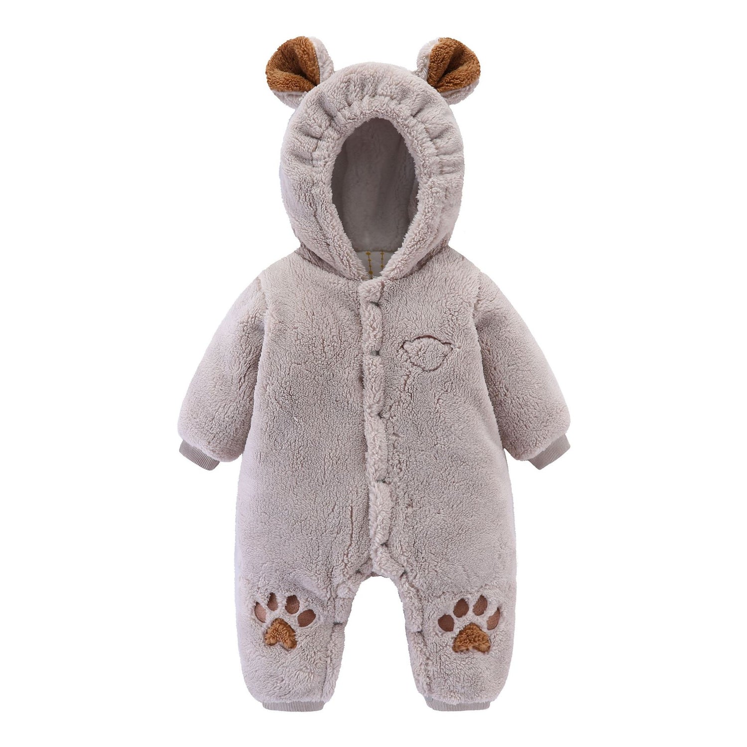 Newborn Baby Onesies Quilted Romper – Warm Baby Clothes UK