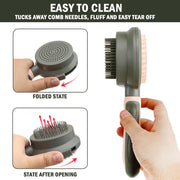 2 In 1 Double Side Cat Brushes For Indoor Cats