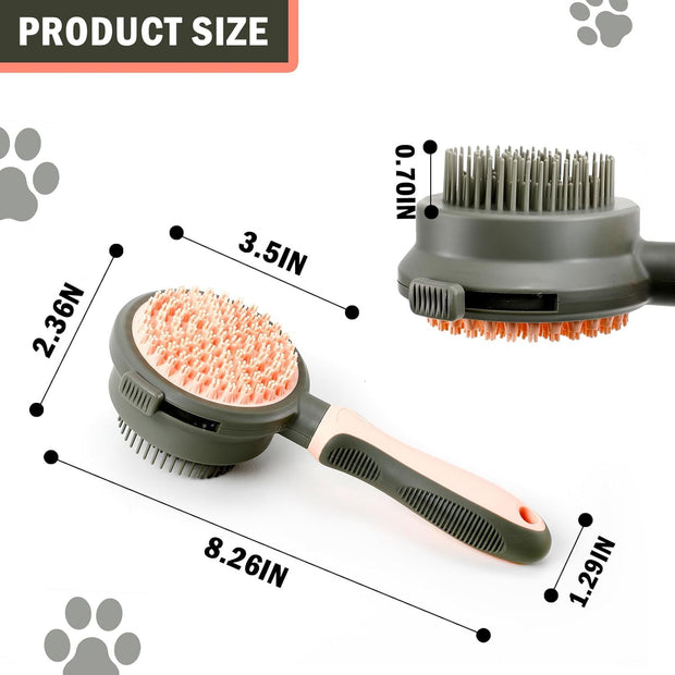 2 In 1 Double Side Cat Brushes For Indoor Cats