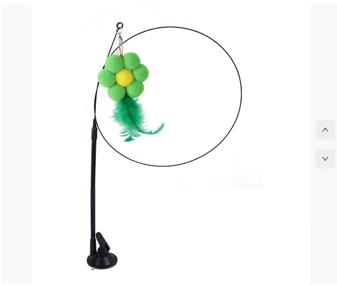Cat Suction Cup Teaser Toy – Interactive Play Toy for Cats UK