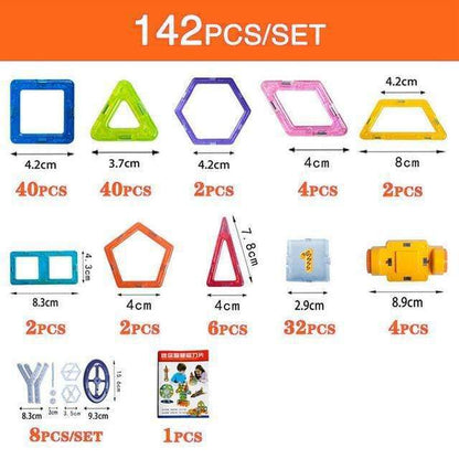 Magnetic Building Blocks – DIY Construction Set Gift for Kids UK