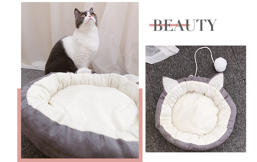 Warm Dog Bed and Washable Cat Cushion Supplies