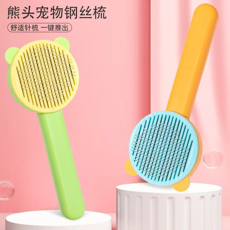 New Pet Grooming Steel Needle Brush for Dogs and Cats