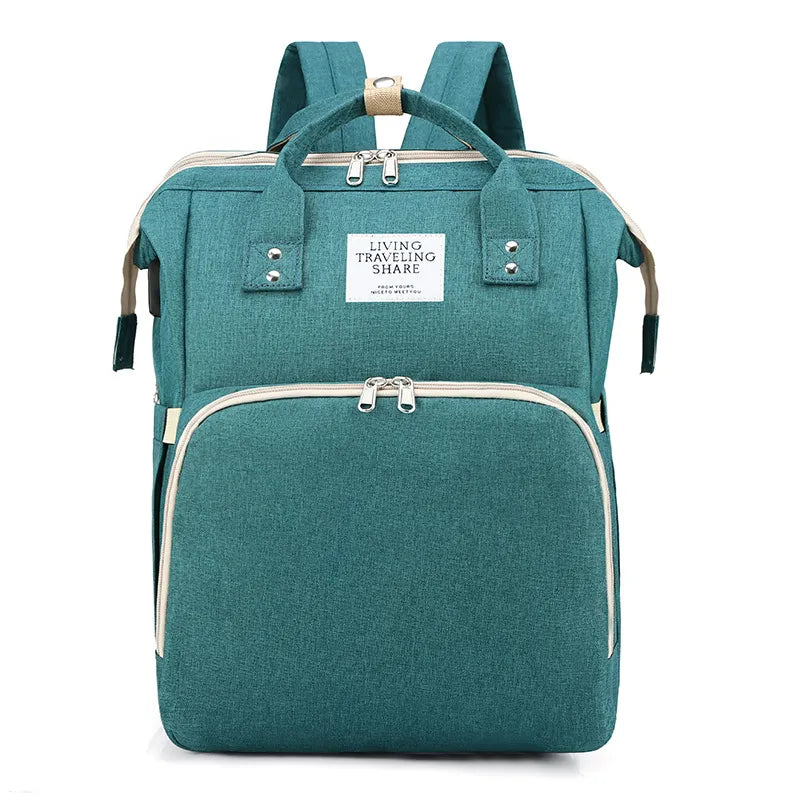 Large-Capacity Mommy Bag – Waterproof Baby Nappy Backpack UK